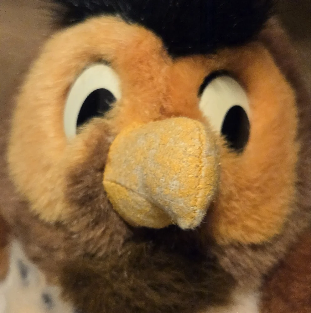 Vintage Disneyland Winnie The Pooh Owl Plush Toy